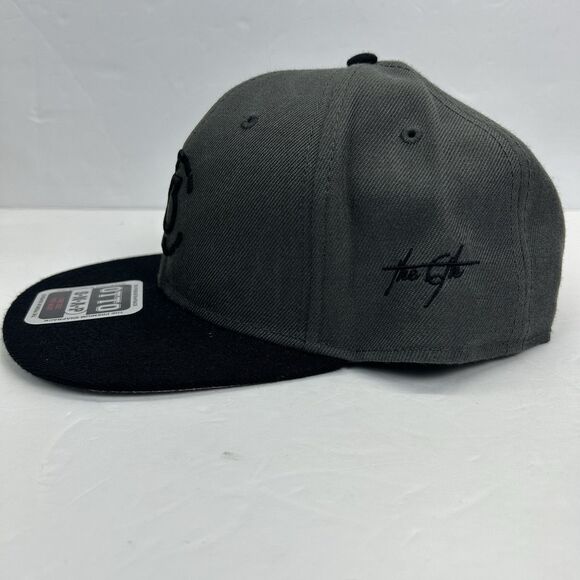 Otto Snapback Hat The 6th Clothing Co Grey Black Wool Blend OSFM 2021 - Picture 3 of 10